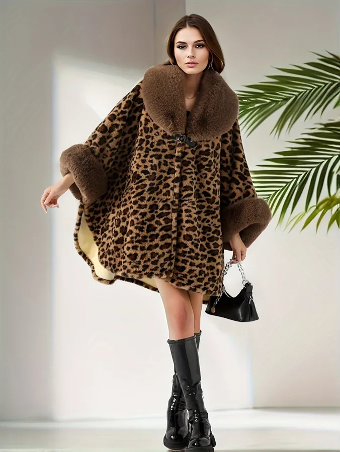 Plus Size, Autumn/Winter Thickened Cow Print — photo 1