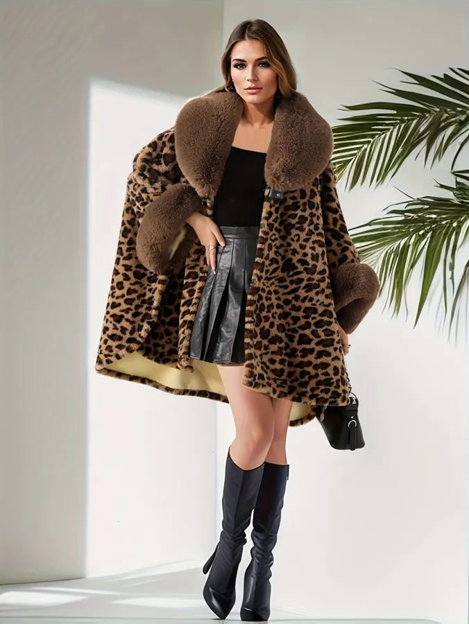 Plus Size, Autumn/Winter Thickened Cow Print — photo 2