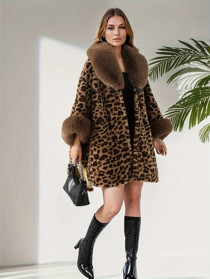 Plus Size, Autumn/Winter Thickened Cow Print — photo 4