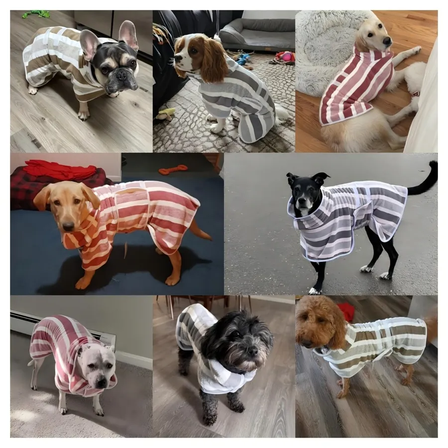 Dog Bathrobe Drying Coat — photo 5