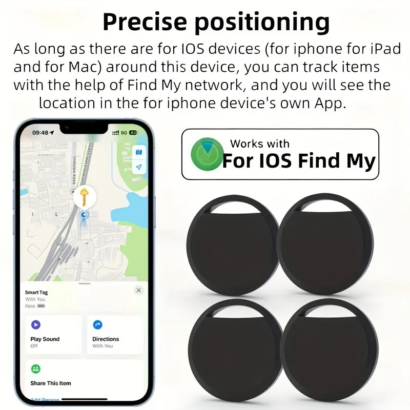 Огляд смарт-тегів для Apple Find My з Temu: 4 трекери за ціну одного AirTag
