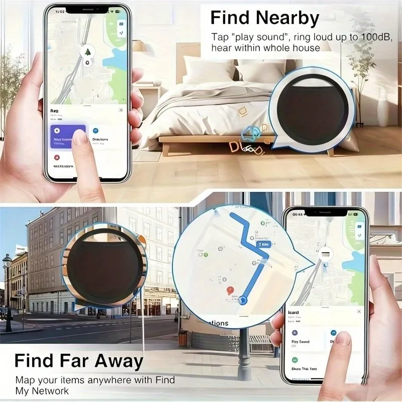 Огляд смарт-тегів для Apple Find My з Temu: 4 трекери за ціну одного AirTag — фото 4