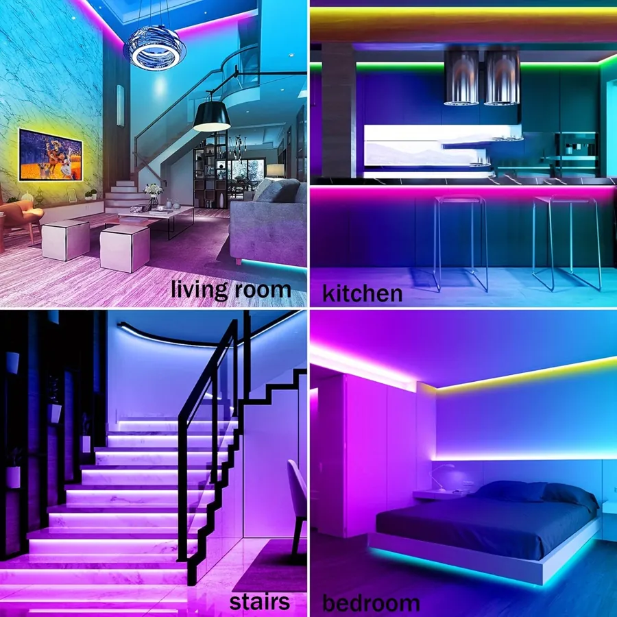 Smart Bedroom RGB Strip Light — photo 7