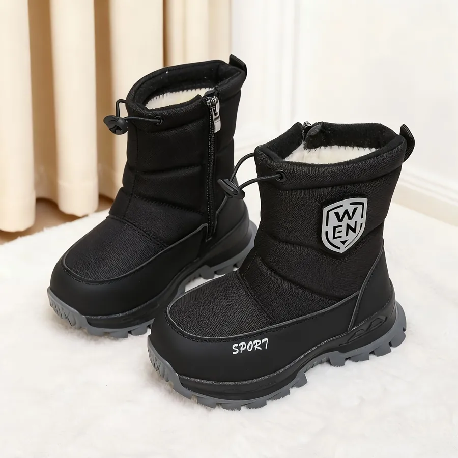 Kids' Snow Boots with Fleece Lining — photo 5