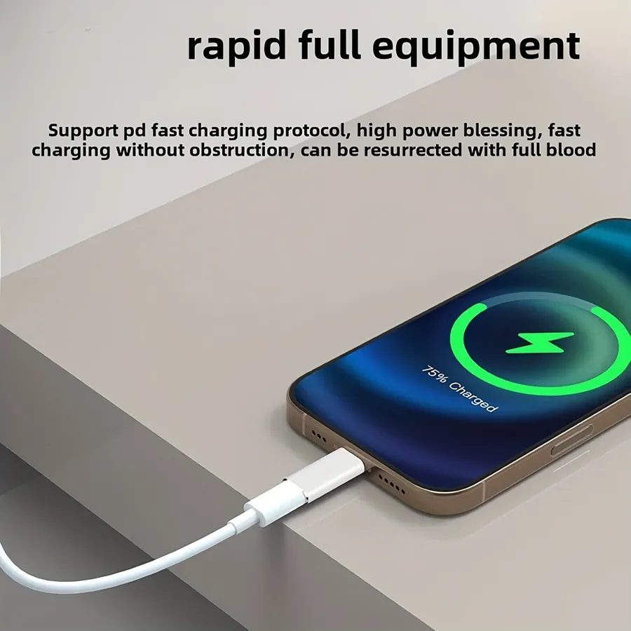 Огляд адаптера Lightning – USB-C з Temu: старий кабель для нового iPhone — але лише для зарядки — фото 3