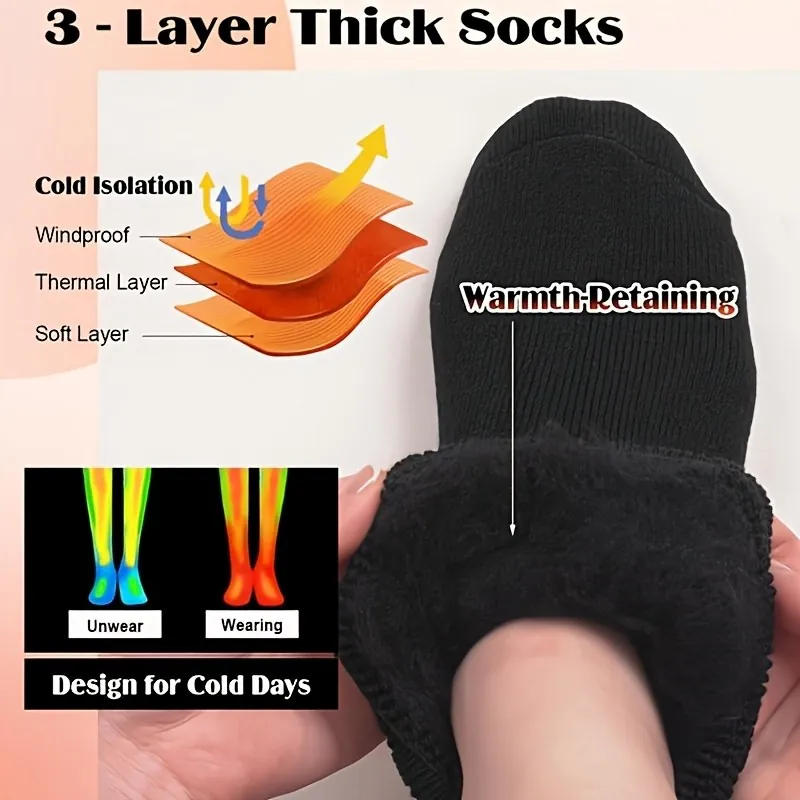 Women's Thermal Boot Socks for Skiing — photo 3
