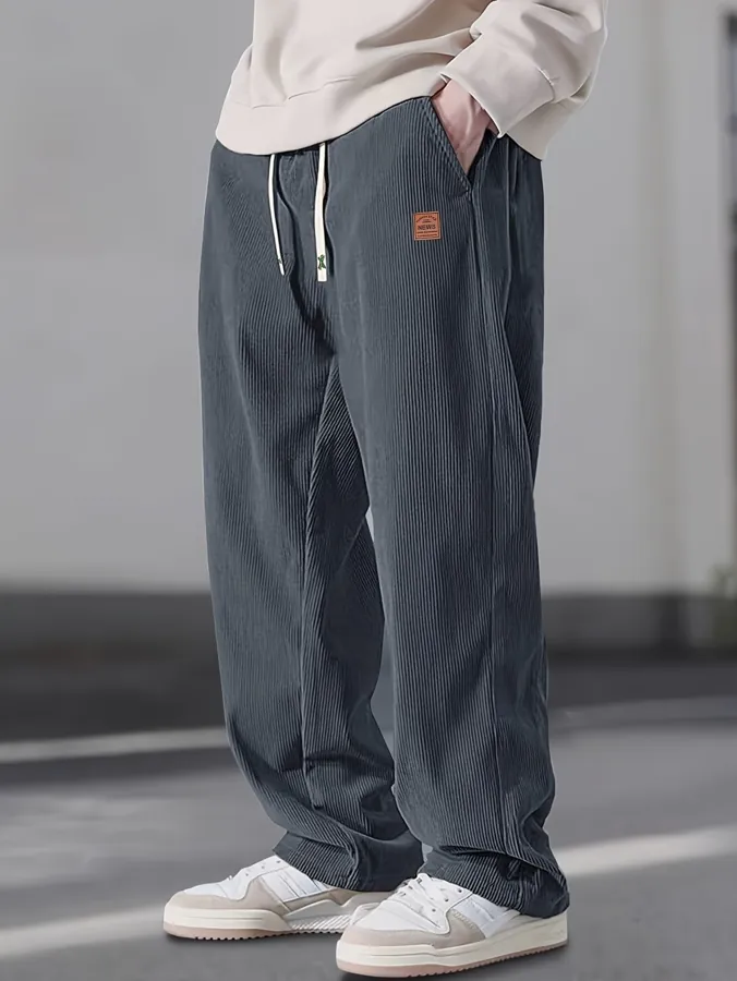 Trendy Men's Corduroy Pants — photo 1
