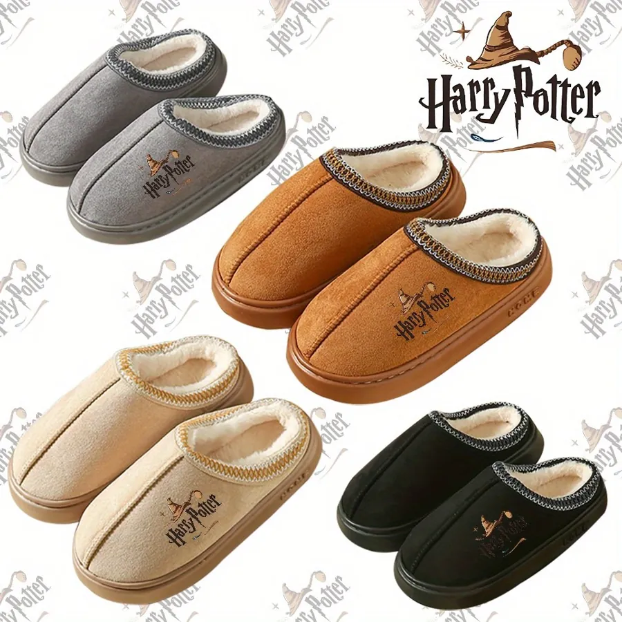 Warner Bros. DC Harry Potter Men'S Plush Slippers for Indoor Use — photo 1