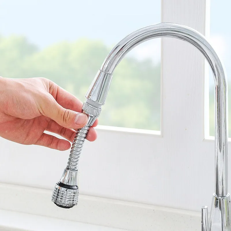 Stainless Steel 360° Rotating Faucet Extender — photo 5