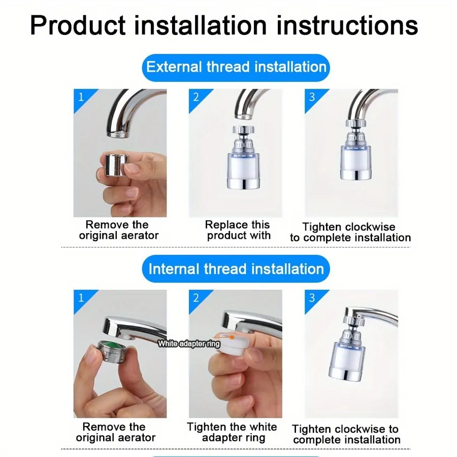 Universal Water Purification Faucet with 4+1 Combination Filtration — photo 7