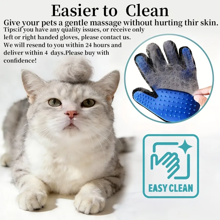 Pet Grooming Gloves — photo 7