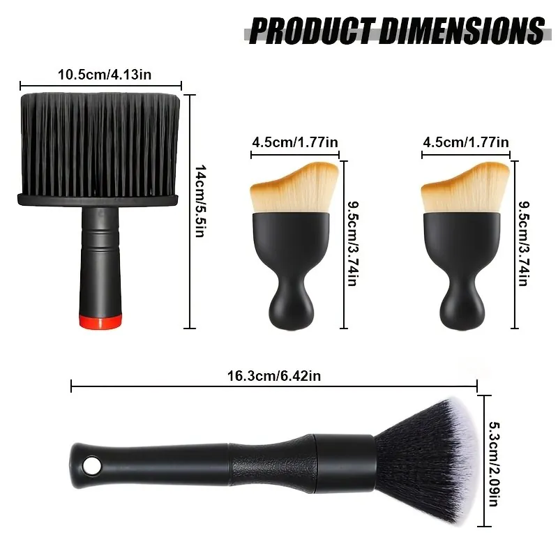 Car Interior Cleaning Brush Set — photo 6