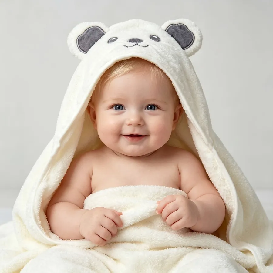 Baby Bath Towel, Soft And Skin-Friendly — photo 2