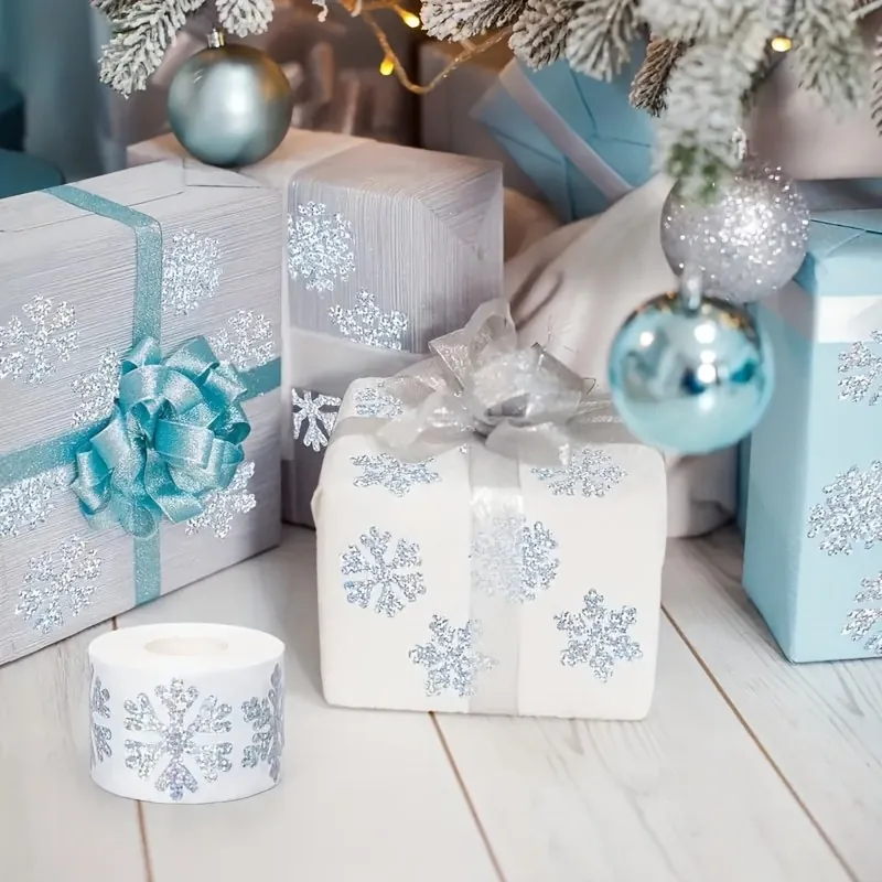 Roll Winter Snowflake Sticker Roll — photo 4
