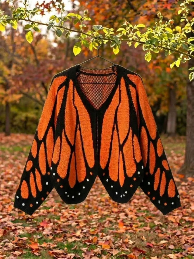 Butterfly Cape Cardigan — photo 1