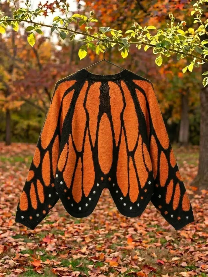 Butterfly Cape Cardigan — photo 2