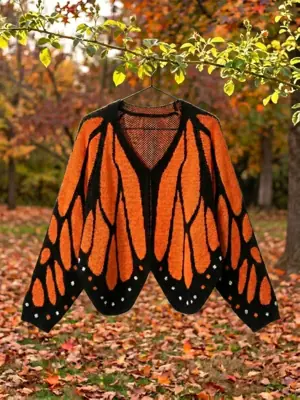 Butterfly Cape Cardigan
