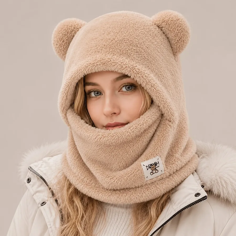 Autumn/Winter Fashion Hooded Hat — photo 1