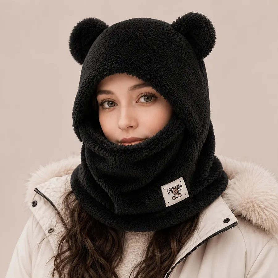 Autumn/Winter Fashion Hooded Hat — photo 4