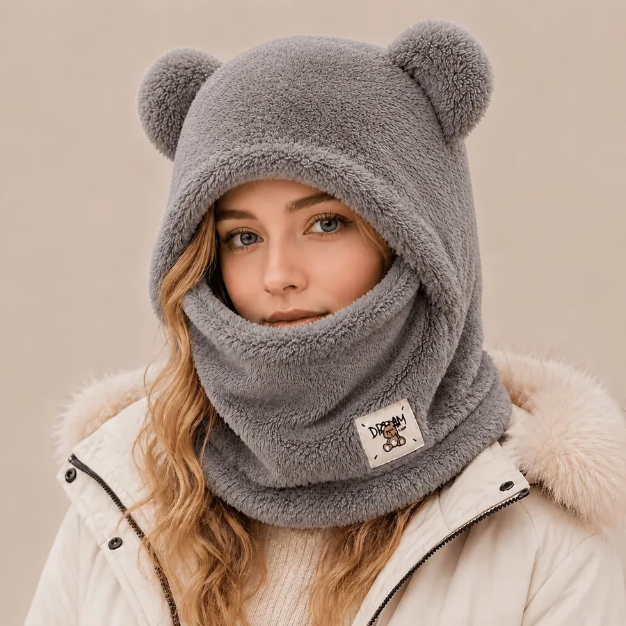 Autumn/Winter Fashion Hooded Hat — photo 5